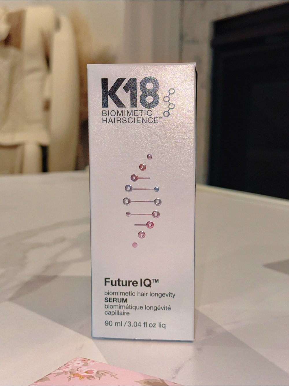 K18 Future IQt Biomimetic Hair Longevity Serum — Pink